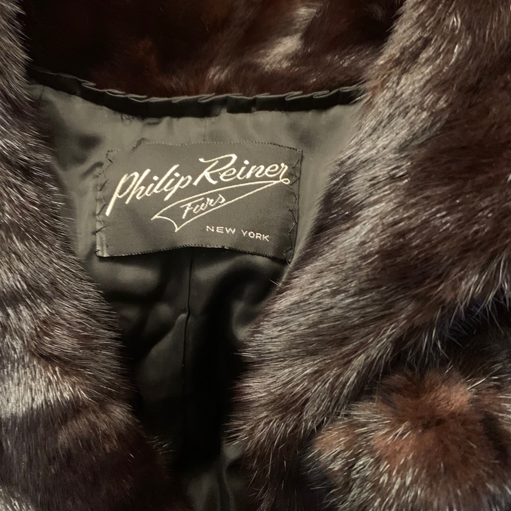 Philip Reiner, NY vintage mink jacket